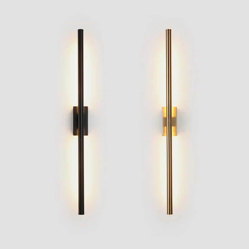 Modern Simple Linear Tube LED Wall Lamp