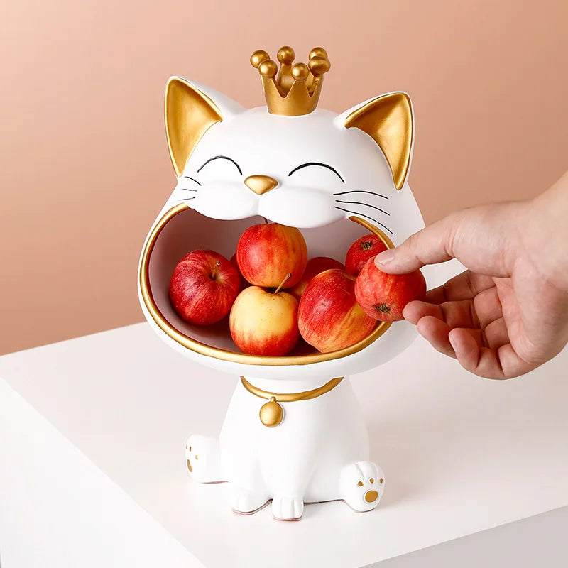 Lucky Cat Statue Sculpture