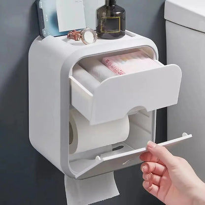 Storage Box Toilet Paper Organizer