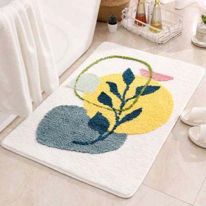 Leaves Bathroom Rugs