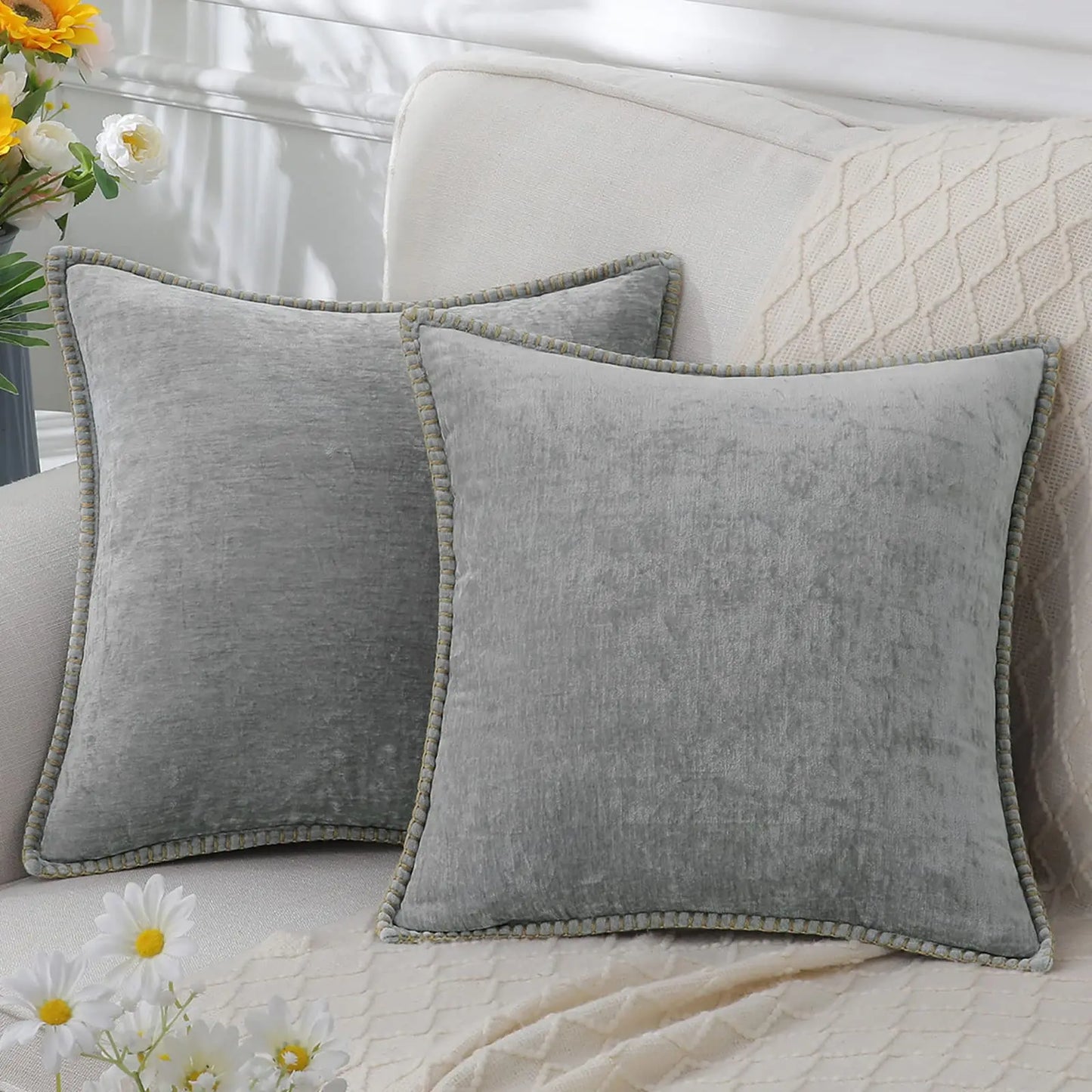 45x45 Pillow Cover 40x40cm Sofa Decorative Throw Pillow Case