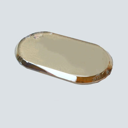 Luxury Amber Glass Emulsion Bottle Tray