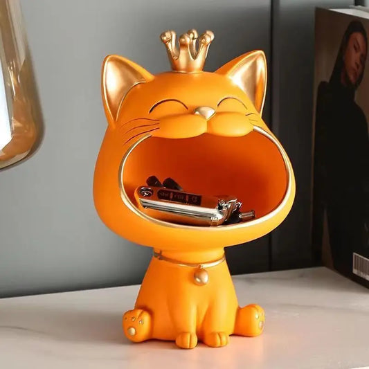 Lucky Cat Statue Sculpture