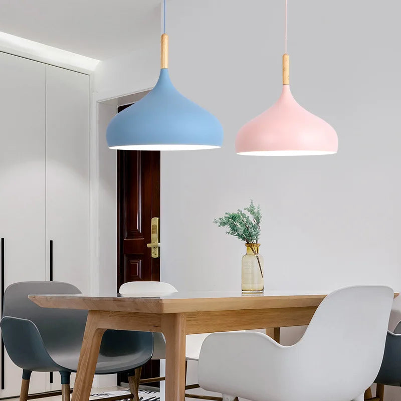 Retro Industrial Colorful Pendant Lights