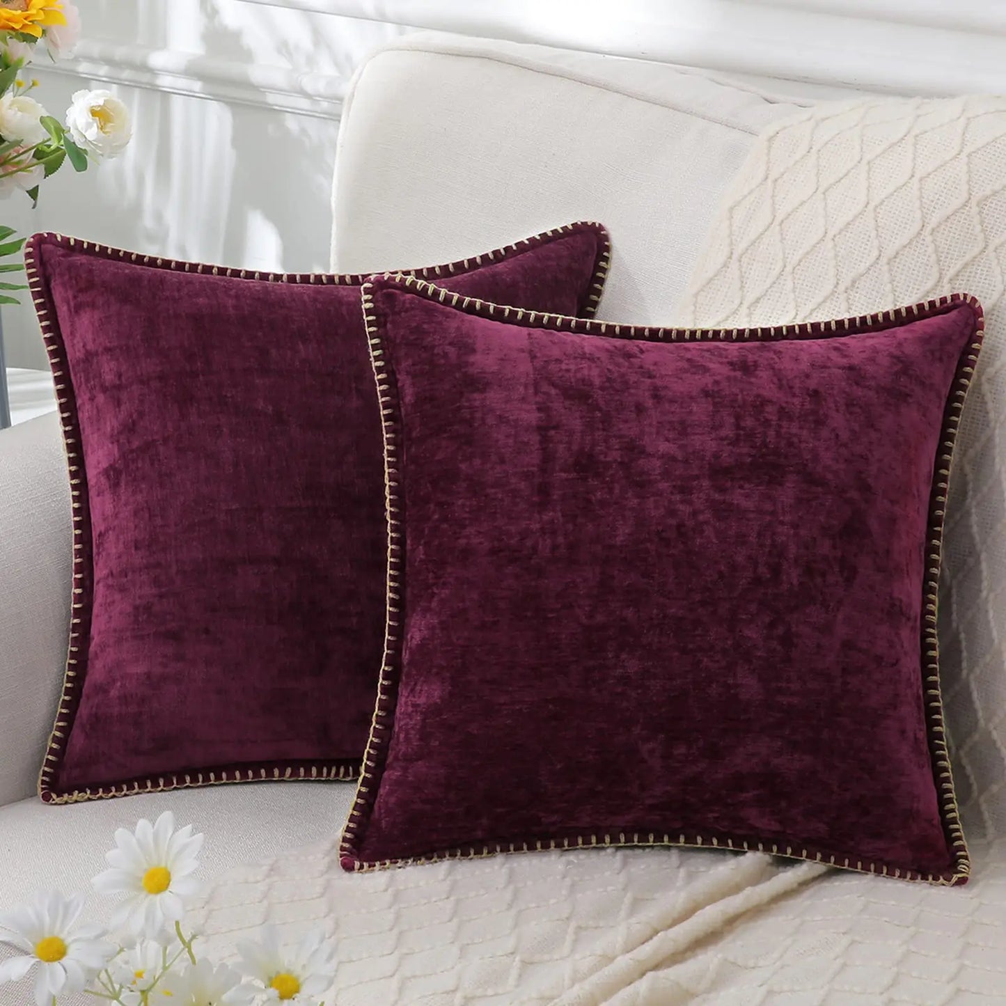 45x45 Pillow Cover 40x40cm Sofa Decorative Throw Pillow Case