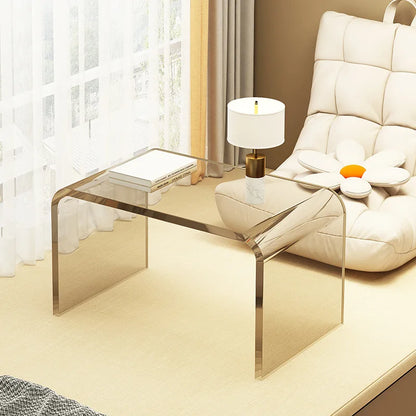 Simple and Light Luxury Acrylic Bedside Table